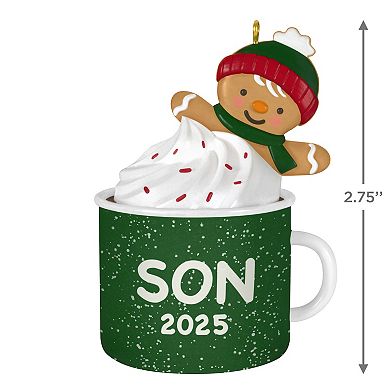 Gingerbread Boy in Mug Hallmark Keepsake Christmas Ornament 2025