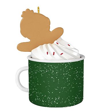 Gingerbread Boy in Mug Hallmark Keepsake Christmas Ornament 2025