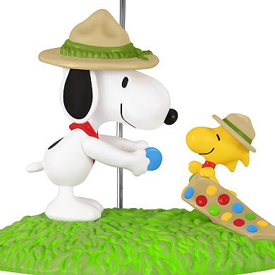 Peanuts Gang Merit Badge Ceremony Hallmark Keepsake Christmas Ornament