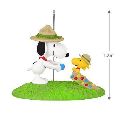 Peanuts Gang Merit Badge Ceremony Hallmark Keepsake Christmas Ornament