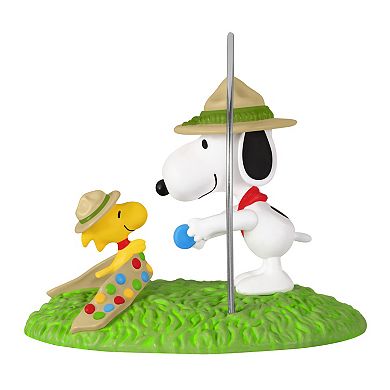 Peanuts Gang Merit Badge Ceremony Hallmark Keepsake Christmas Ornament