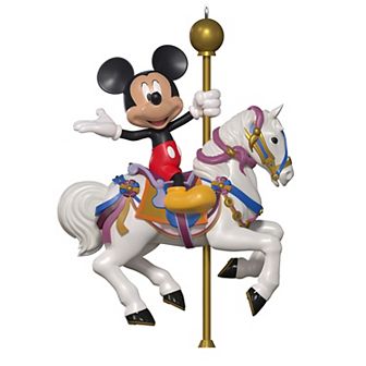Disney's Mickey Mouse Ring Around the Kingdom Hallmark Keepsake Christmas Ornament