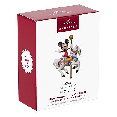 Disney's Mickey Mouse Ring Around the Kingdom Hallmark Keepsake Christmas Ornament