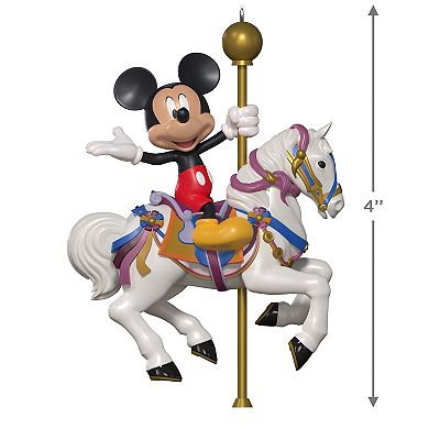 Disney's Mickey Mouse Ring Around the Kingdom Hallmark Keepsake Christmas Ornament