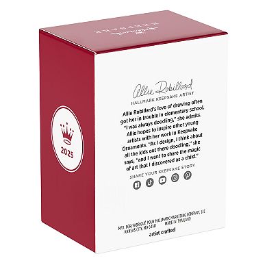 Hallmark Keepsake Christmas Ornament Sisters Share the Love 2025
