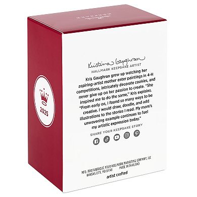 Hallmark Keepsake Christmas Ornament From Santa Penguin Rocking Horse