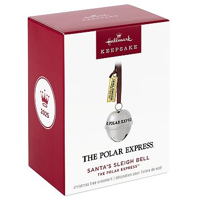The Polar Express Santa's Sleigh Bell Hallmark Keepsake Christmas Ornament, Metal