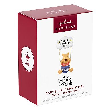 Disney's Winnie the Pooh Baby's First Hallmark Keepsake Christmas Ornament 2025