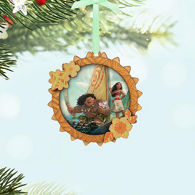 Disney's Moana Setting Sail Papercraft Hallmark Keepsake Christmas Ornament