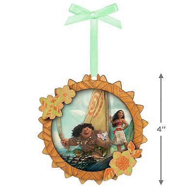Disney's Moana Setting Sail Papercraft Hallmark Keepsake Christmas Ornament