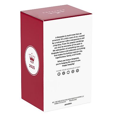 Hallmark Keepsake Christmas Ornament Our First Christmas Together 2025 Porcelain