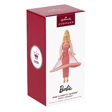 Barbie® Pink & Pretty Hallmark Keepsake Christmas Ornament