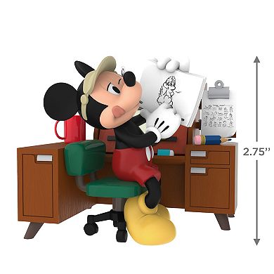 Hallmark Keepsake Disney Mickey Mouse Ornament From Sketch to Screen