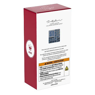 Fire Brigade 1968 Chevrolet Fire Engine With Light Hallmark Keepsake Christmas Ornament