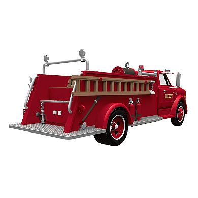 Fire Brigade 1968 Chevrolet Fire Engine With Light Hallmark Keepsake Christmas Ornament