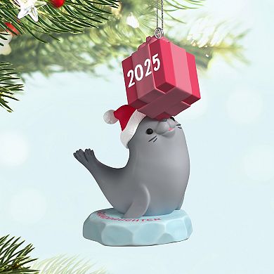 Granddaughter Seal 2025 Hallmark Keepsake Christmas Ornament