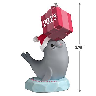 Granddaughter Seal 2025 Hallmark Keepsake Christmas Ornament