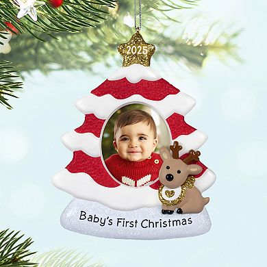 Baby's First Christmas Photo Frame 2025 Hallmark Keepsake Christmas Ornament