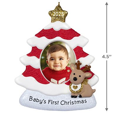 Baby's First Christmas Photo Frame 2025 Hallmark Keepsake Christmas Ornament