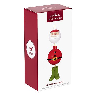 Hooked on Santa Hallmark Keepsake Christmas Ornament
