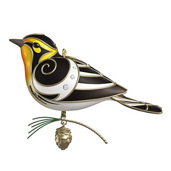 Blackburnian Warbler Hallmark Keepsake Christmas Ornament