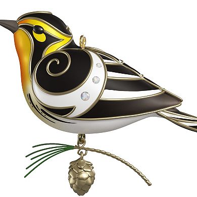 Blackburnian Warbler Hallmark Keepsake Christmas Ornament