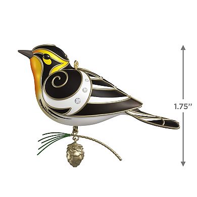 Blackburnian Warbler Hallmark Keepsake Christmas Ornament