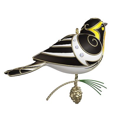 Blackburnian Warbler Hallmark Keepsake Christmas Ornament