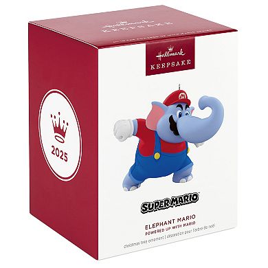 Nintendo Elephant Mario Hallmark Keepsake Christmas Ornament