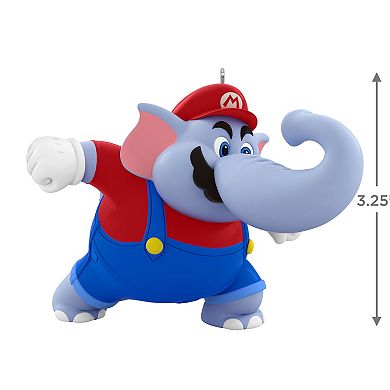 Nintendo Elephant Mario Hallmark Keepsake Christmas Ornament
