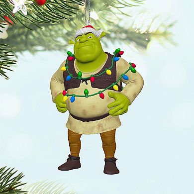 Shrek With Holiday Lights Hallmark Keepsake Christmas Ornament