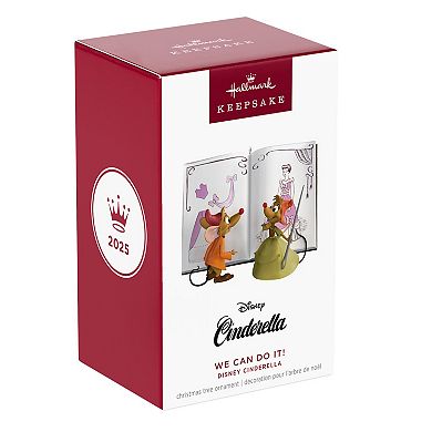 Disney's Cinderella We Can Do It! Hallmark Keepsake Christmas Ornament