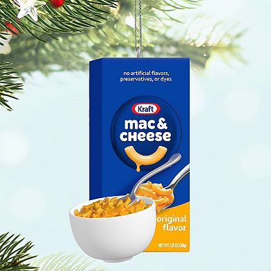 Kraft Mac & Cheese The Blue Box Hallmark Keepsake Christmas Ornament