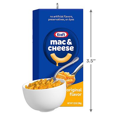 Kraft Mac & Cheese The Blue Box Hallmark Keepsake Christmas Ornament