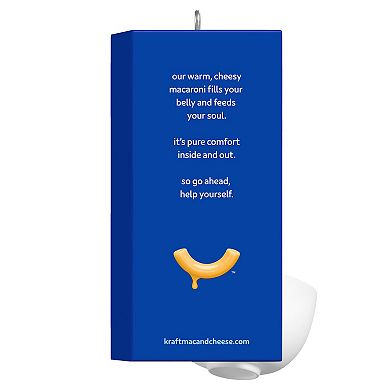 Kraft Mac & Cheese The Blue Box Hallmark Keepsake Christmas Ornament
