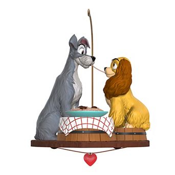 Disney's Lady & the Tramp Spaghetti Supper Hallmark Keepsake Christmas Ornament