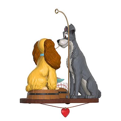 Disney's Lady & the Tramp Spaghetti Supper Hallmark Keepsake Christmas Ornament