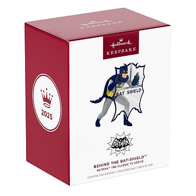 Batman The Classic TV Series Bat Shield Hallmark Keepsake Christmas Ornament