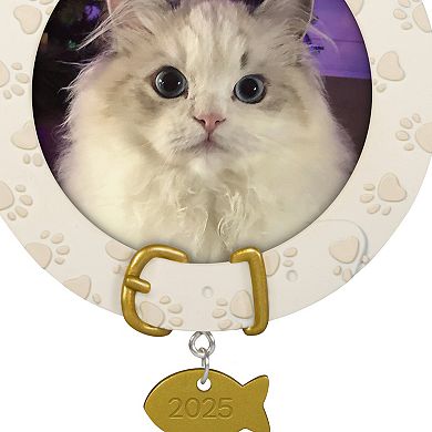 Furry Friend 2025 Photo Frame Hallmark Keepsake Christmas Ornament
