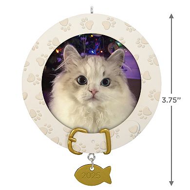Furry Friend 2025 Photo Frame Hallmark Keepsake Christmas Ornament