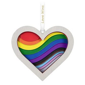 Papercraft Love Wins Hallmark Keepsake Christmas Ornament