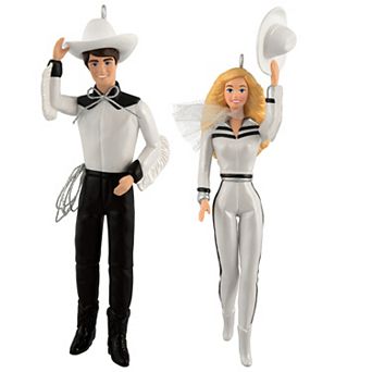 Barbie® & Ken 2 pc Western Stars Christmas Hallmark Keepsake Ornament Set
