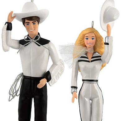 Barbie® & Ken 2-Pc. Western Stars Christmas Hallmark Keepsake Ornament Set