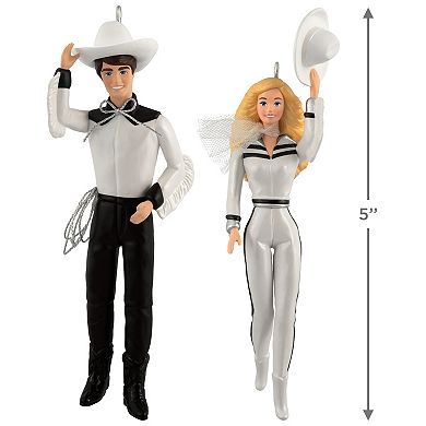 Barbie® & Ken 2-Pc. Western Stars Christmas Hallmark Keepsake Ornament Set