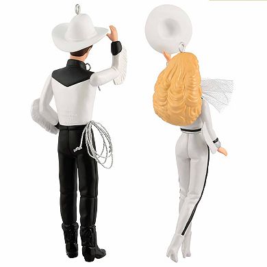 Barbie® & Ken 2-Pc. Western Stars Christmas Hallmark Keepsake Ornament Set