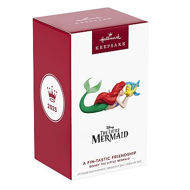 Disney's The Little Mermaid A Fin-Tastic Friendship Hallmark Keepsake Christmas Ornament