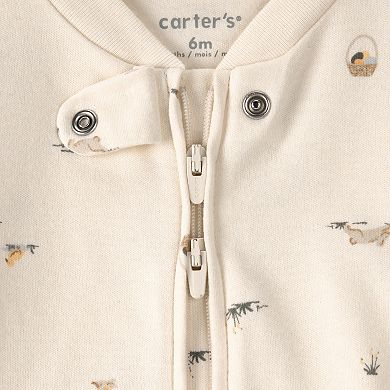 Baby Carter's Cotton 2-Way Zip Sleep & Play Pajamas