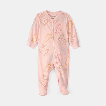 Baby Carter's Cotton 2-Way Zip Sleep & Play Pajamas
