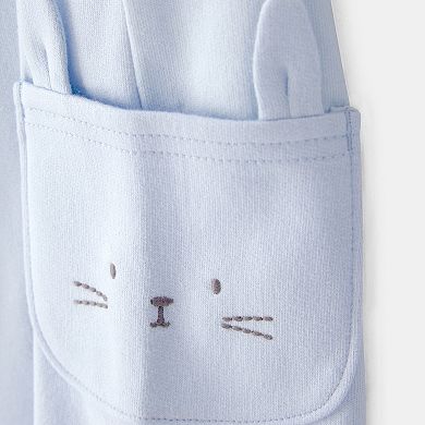 Baby Carter's 2-pc. Easter Bunny Shortall & Tee Set