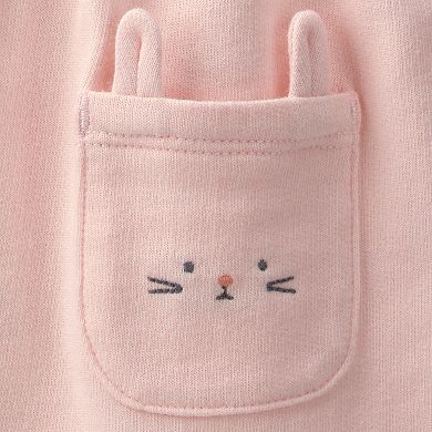 Baby Girl Carter's 2-Pc. Bunny Jumper & Tee Set
